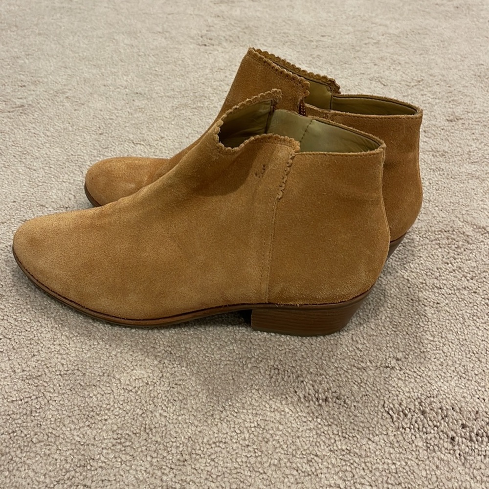 Jack Rogers suede bootie